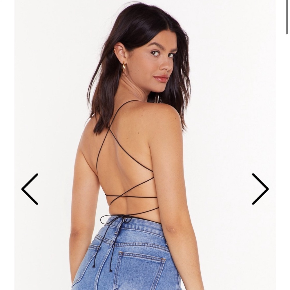 Back In Business Strappy Bodysuit